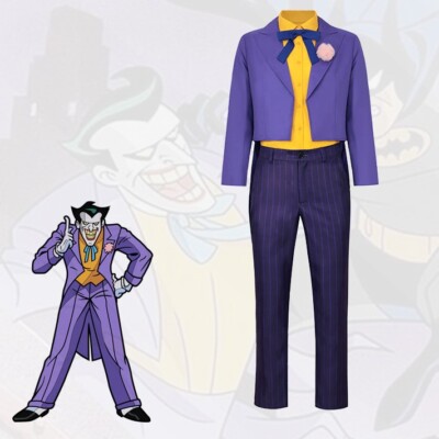 1992 Joker Jack Nicholson Cosplay Costume Jack Napier Halloween Outfit