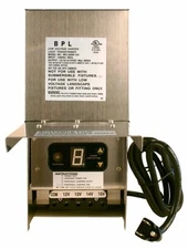 300 Watt Stainless Steel Low Voltage Landscape Transformer 12-15 Volt Multi-Tap
