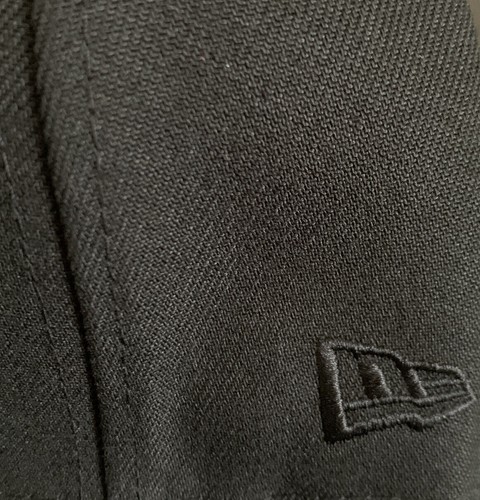 New Era Los Angeles Dodgers Fitted Baseball Cap All Black - Picture 2 of 4