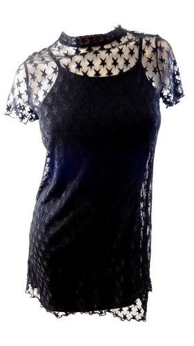 chinese dress ladies Faviana Illusion Lace Corset Lace-Up Back Prom Dress 11255 Black / 8 main image 0