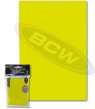 Max Protection YUGIOH Card Sleeves Flat YELLOW (50 Count) Yu-Gi-Oh!