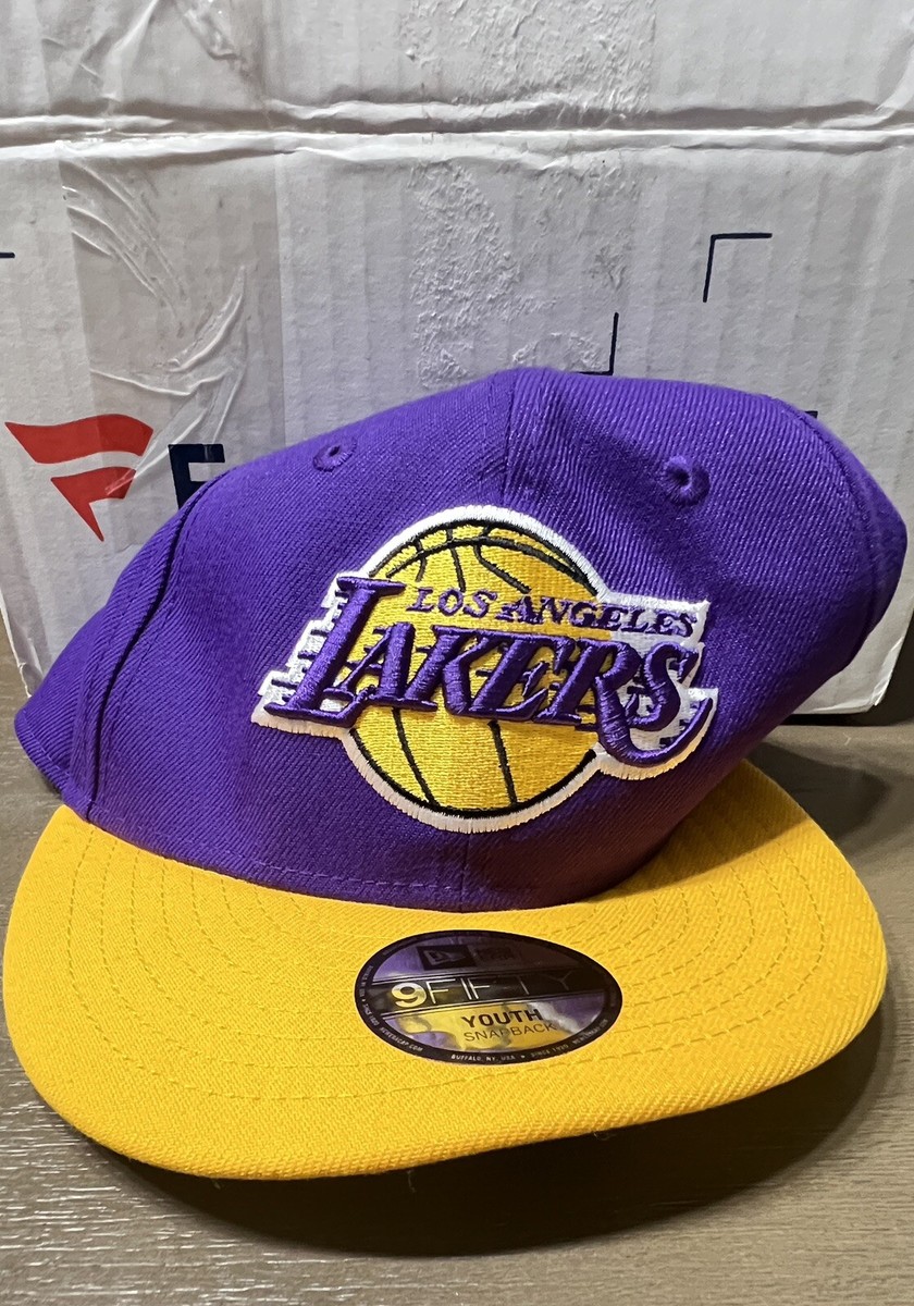 New Era Lakers Youth Boy's Snapback