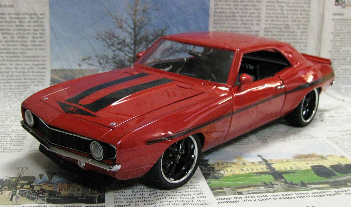 World 996 GMP 1/18 1969 Chevrolet Yenko Camaro Street World 996 GMP 1/18 1969 Chevrolet Yenko Camaro Street