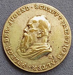 1910-ies  Prince-regent Luitpold, Bavaria, rare military badge-medal