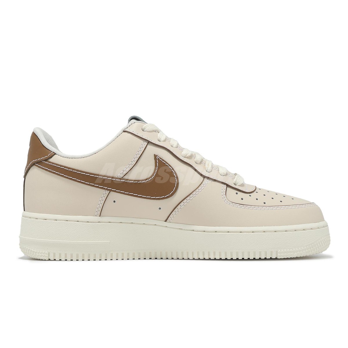 Nike Air Force 1 07 AF1 Pearl White British Tan Men Casual