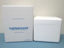 SONOCO Thermosafe (#2071) Insulated Styrofoam Shipping Container (11"x10"x9")
