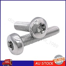 Fine M4 M5 M6 M8 M10 304 Stainless Steel Torx Soket Pan Head Screws AU New