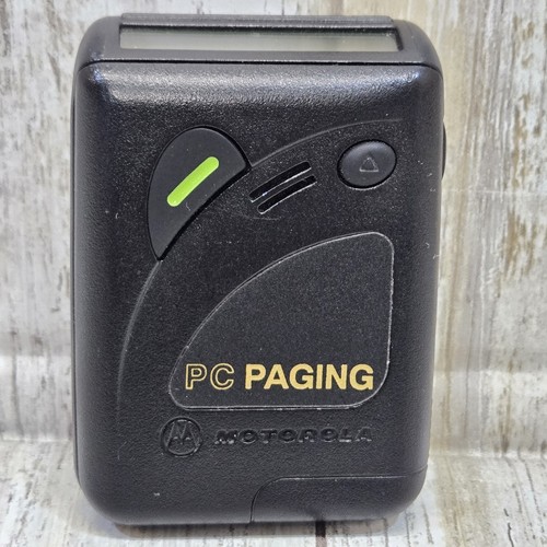Vintage Motorola PC Paging Beeper Pager No Clip - Makes Sounds Without Display