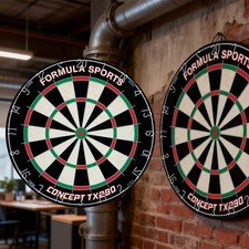 Traditionelle Dartscheibe mit Runddraht für Dartbegeisterte Kinder Erwachsene