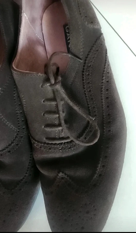 Chaussures Gant, TBE en Daim marron. Pointure 42 . - Photo 4/4