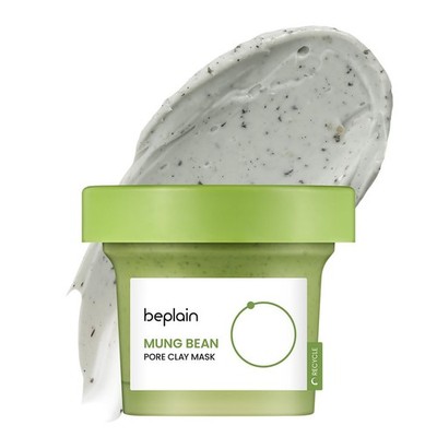 beplain Mung Bean Pore Clay mask (4.05 fl oz, 120ml) | 4 Ounce (Pack of 1) 