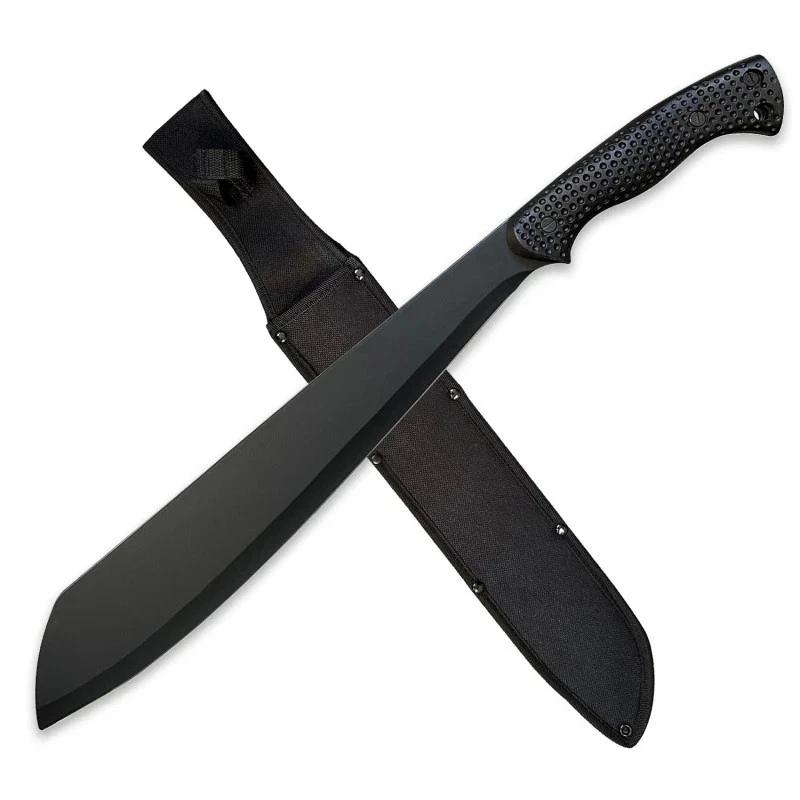 Hoja de acero inoxidable Full Tang 420 de 21 pulgadas, viene con funda, mango antideslizante. Foto 4 de 4