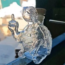 Turtle Whisky Bottle 2025 Unique Animal Glass Decant, Great Gifts