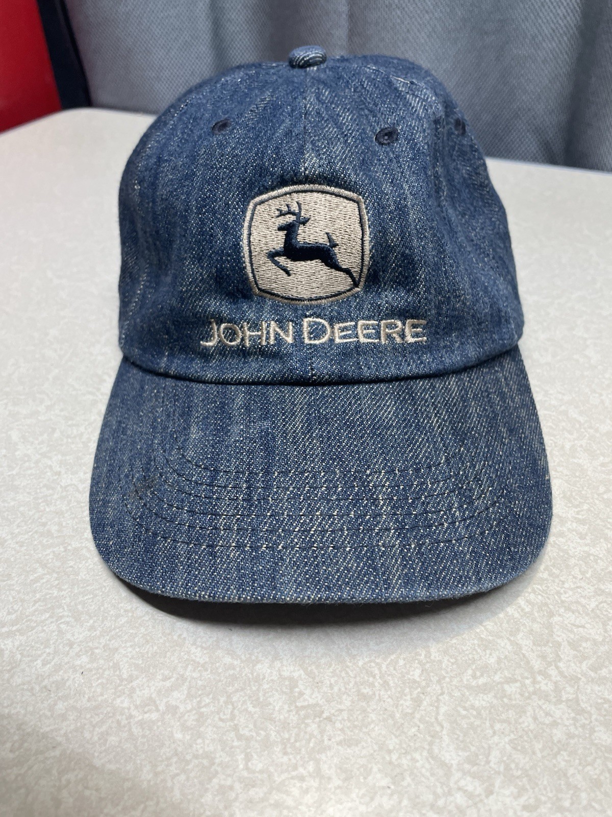 John Deere Deer Patch Embroidered Snapback Trucke… - image 2