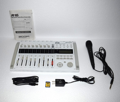 Zoom R16 Digital Multitrack Recorder - 32GB SD - Original Manual