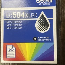 Brother LC504XLBKS INKvestment 1500 Page-Yield High-Yield Ink - Black New 2028