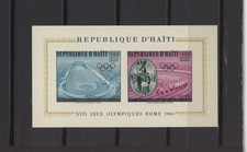 S55460 HAÏTI 1960 MNH** Jeux Olympiques S/S