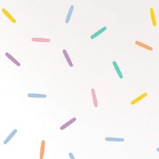 LucyLews Pastel Confetti Sprinkles Peel Stick Wall Decals - 160 Pcs