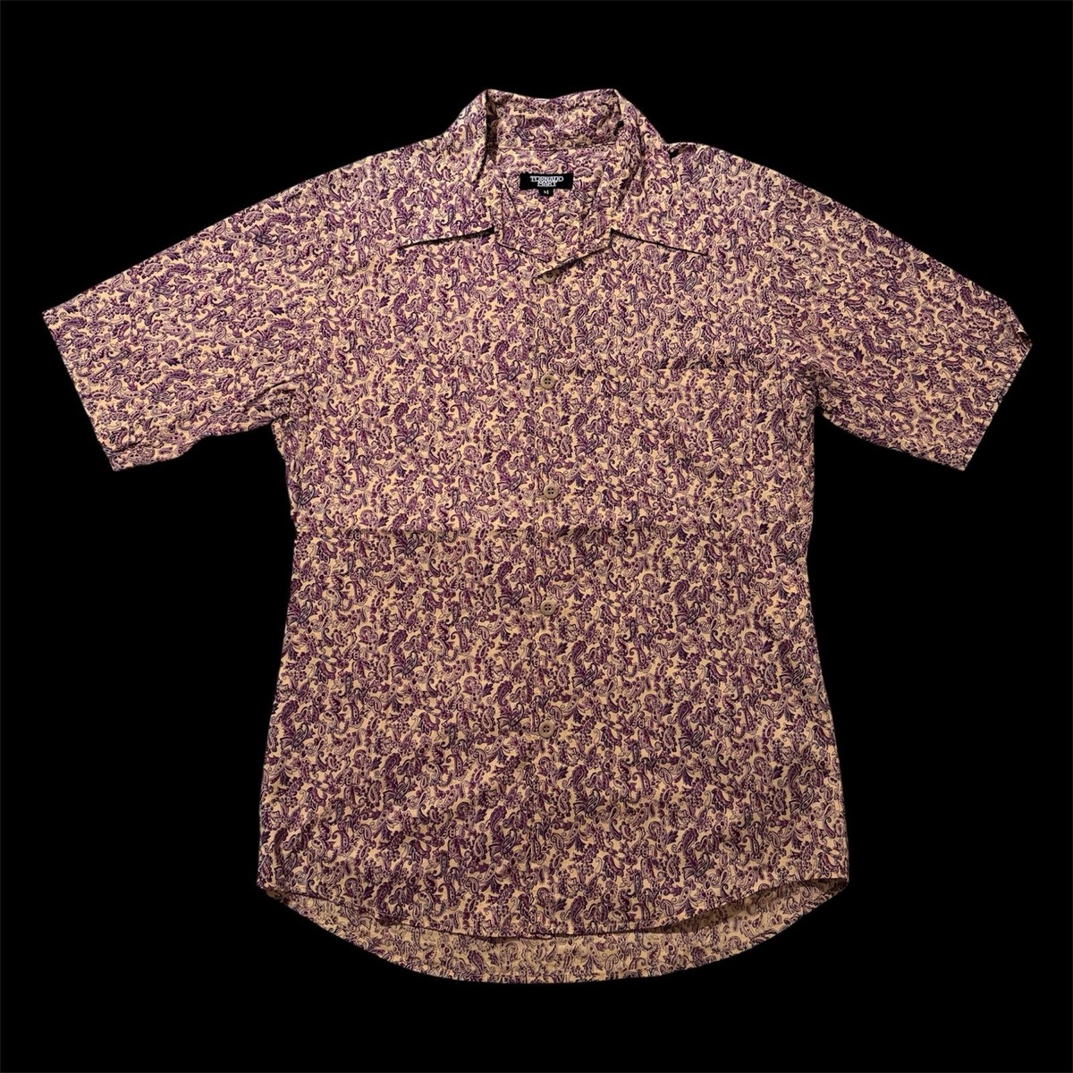 TORNADO MART Paisley Shirt 00s Y2K Made in Japan | eBay