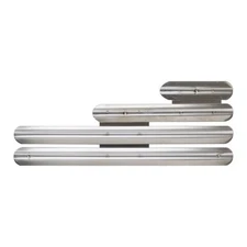 No-Shine Insignia Staggered-Right No-Space Center Top 9 Ribbon Mount