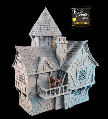 15/28/32mm Scale Guild Hall Building For Tabletop Gaming RPGs Dnd Etc