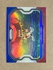 2020-21 Prizm Basketball LeBron James Lakers Red White Blue Prizm Card #1