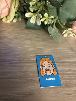 Guess Who? Ersatz-Charakterkarte 1980 - ''Alfred'' (blau)