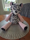 Scentsy Leopard Buddy Priya Plush Animal Soft Small (6-14 in) Pink Arms & Legs — photo 1