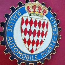 Auto Car Racing Monaco Monte-carlo Rallye Automobile Rally C Badge Ornament