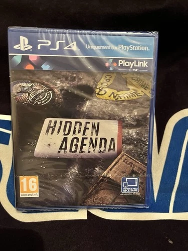 • Hidden Agenda Neuf Sous Blister PS4 Sony PlayStation 4 •