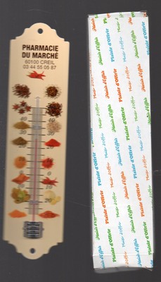 Creil (60) Werbethermometer MARSCHAPOTHEKE Neu OVP