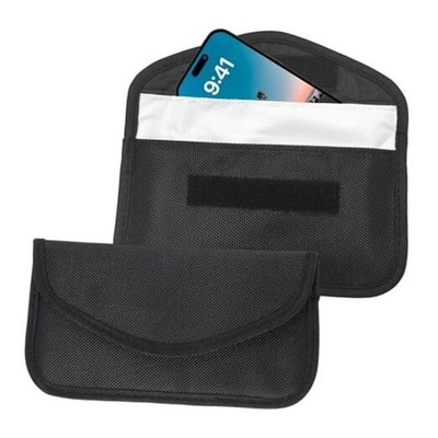2 PCS Faraday Pouch for Car Keys & Phone, Anti-Tracking Signal Blocking Bag