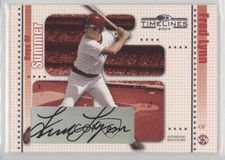 2004 Donruss Timelines Boys of Summer Auto Fred Lynn #15 Auto m5x
