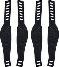 2 pares de correas de pedal de bicicleta de ejercicio correas de pedal universales para bicicleta de ejercicio Hom