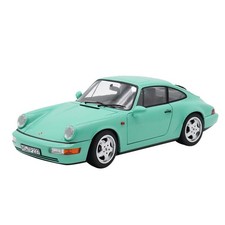 1/18 Norev 187327 Porsche 911 Carrera 2 1992 964 Mint Green Diecast Model Car