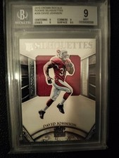 2015 Crown Royal Rookie Silhouette's Number 209 David Johnson BGS 9 #'d/299