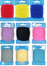 Craft Works Plastic Canvas Yarn, 20 yards, U-CHOOSE, 29 colors