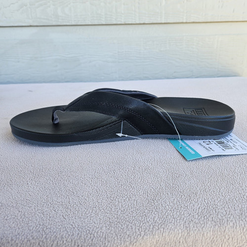 Reef Cushion Spring Flip Flop Sandale schwarz grau CI3638 Herren Gr. 12 Slipper Komfort - Bild 3 von 9