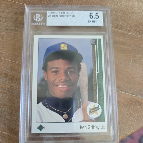 Ken Griffey Jr. 1989 Upper Deck RC BGS 8.5