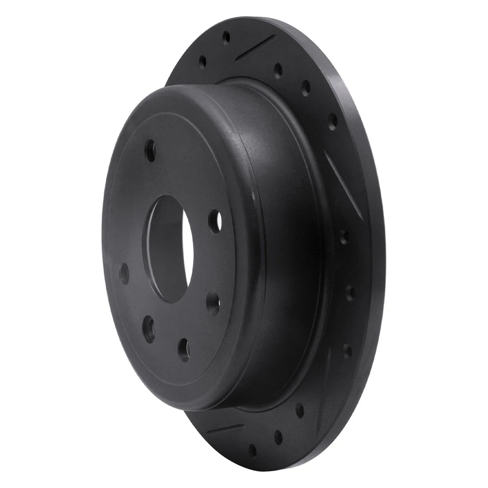 For Suzuki Forenza 04-08 Brake Rotor DFC Premium Drilled & Slotted Rear Driver — 第 2/4 张图片