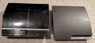 PS3 Fat CechG01 and Slim Cech2501b Parts Only Lot