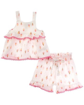 Rachel Zoe 2Pc Top & Short Set