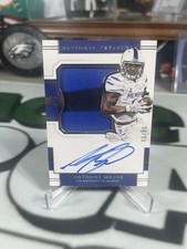 2018 Baltimore Ravens National Treasures Collegiate Anthony Miller RPA 28/99