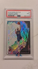 2019 Panini Status Upper Echelon Tmall Asia Exclusive Stephen Curry #9, PSA 9
