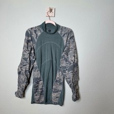 Wild Things Tactical Combat Shirt Mens Medium ABU Camo Digital Green Made in USA
