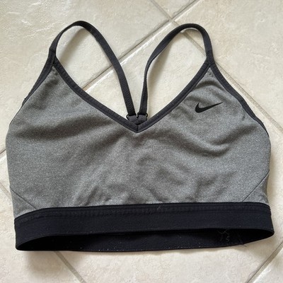 Nike Women's Indy Sportsbra, Adjustable Straps Dri-FIT Breathable Bra Size M
