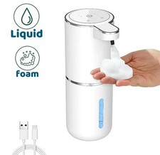 Dispenser automatico di sapone liquido/foma elettrico touchless,ricaricabile USB