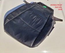 Honda Pilot 2nd Gen Black Leather Front Bottom Seat Cover Oem Upholstery Yf34 Honda Pilot 2nd Gen Black Leather Front Bottom Seat Cover Oem Upholstery Yf34