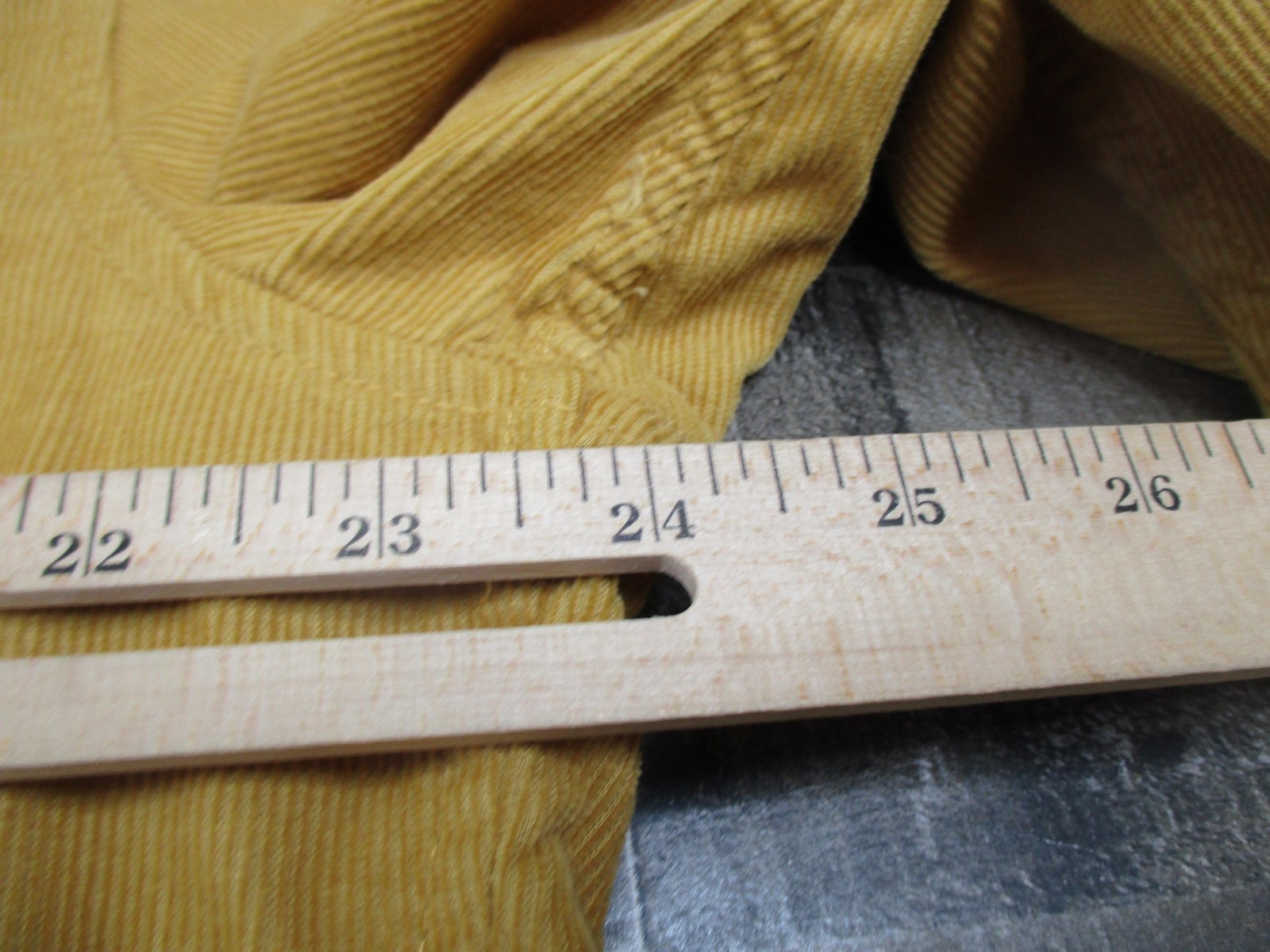 Criquet Shirt Mens XL Mustard Yellow Corduroy Western Pearl Snap Button Up Texas