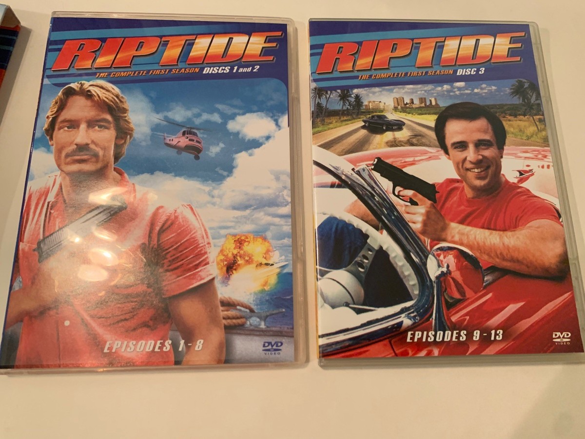 Riptide the Complete First Season 1 One DVD Out of Print RARE Set